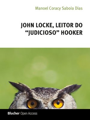 cover image of John Locke, leitor do "judicioso" Hooker